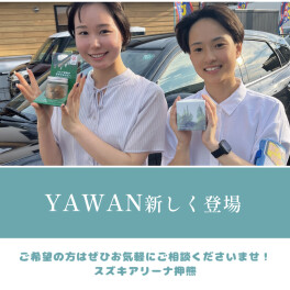 車内の芳香剤が出ました！